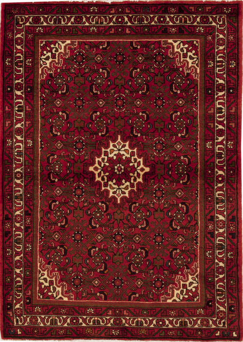 Hossein Abad Red Hand Knotted 36 X 411  Area Rug 251-12623 Image 0