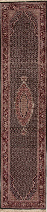 Mahi Multicolor Runner Hand Knotted 23 X 103  Area Rug 251-12766 Image 0
