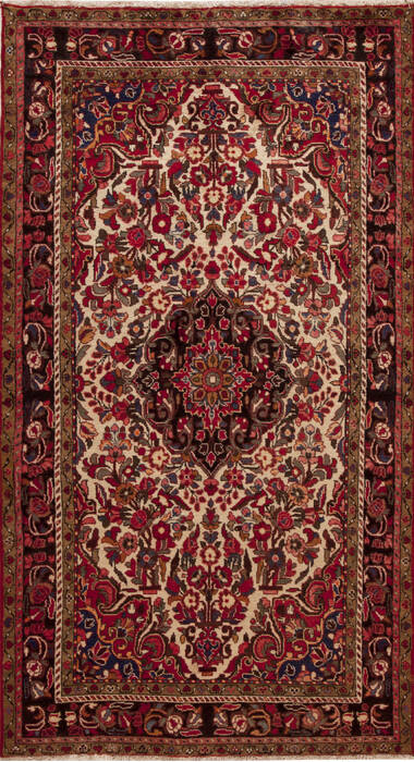 Borchelu Multicolor Runner Hand Knotted 36 X 99  Area Rug 251-12823 Image 0