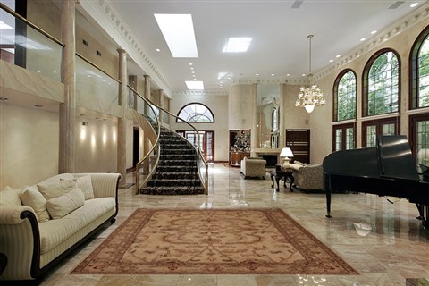 Pishavar Beige Hand Knotted 62 X 89  Area Rug 251-13691 Image 1