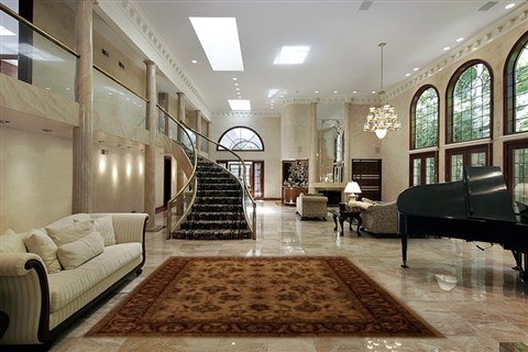 Pishavar Beige Hand Knotted 94 X 1111  Area Rug 251-13947 Image 1