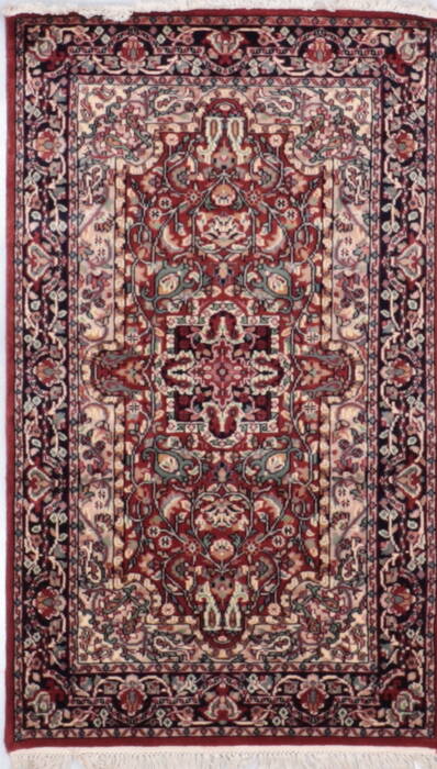 Tabriz Red Hand Knotted 31 X 52  Area Rug 905-135744 Image 0