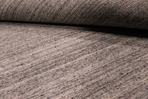Modern-Contemporary Grey Hand Loomed 51 X 61  Area Rug 301-135804 Image 2