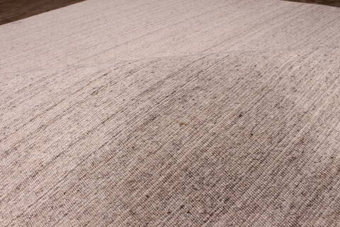 Modern-Contemporary White Hand Loomed 52 X 611  Area Rug 301-135805 Image 1