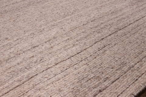 Modern-Contemporary White Hand Loomed 52 X 611  Area Rug 301-135805 Image 6