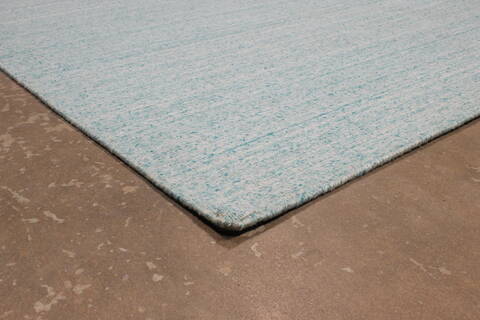 Modern-Contemporary Blue Hand Loomed 54 X 611  Area Rug 301-135806 Image 3