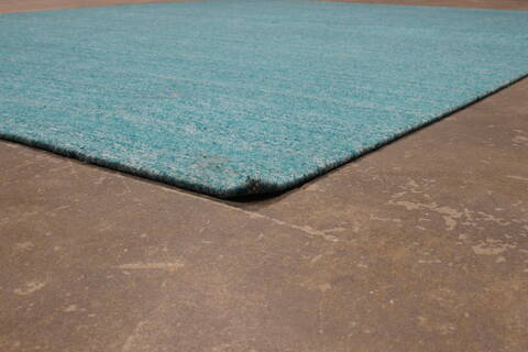 Modern-Contemporary Blue Hand Loomed 51 X 70  Area Rug 301-135807 Image 2
