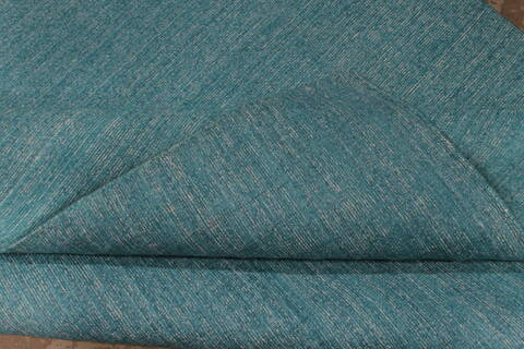Modern-Contemporary Blue Hand Loomed 51 X 70  Area Rug 301-135807 Image 3