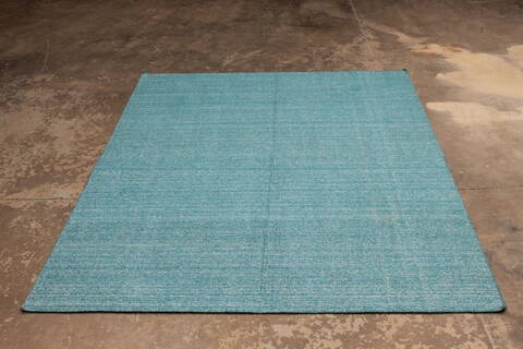 Modern-Contemporary Blue Hand Loomed 51 X 70  Area Rug 301-135807 Image 5