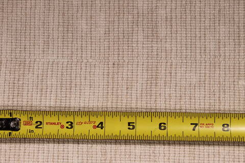 Modern-Contemporary White Hand Loomed 52 X 611  Area Rug 301-135809 Image 5