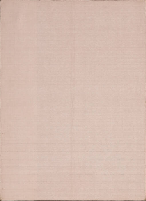 Modern-Contemporary White Hand Loomed 52 X 611  Area Rug 301-135809 Image 0