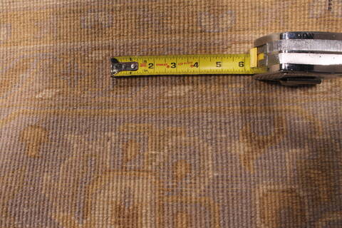 Oushak White Hand Knotted 90 X 120  Area Rug 301-135846 Image 7