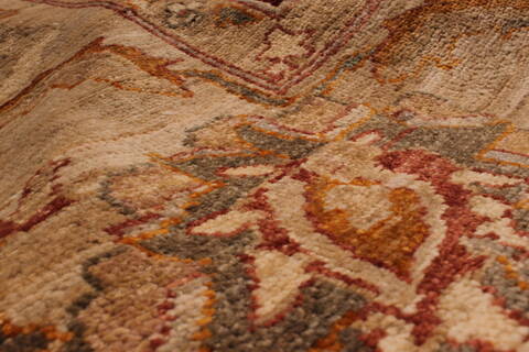 Pishavar Red Hand Knotted 811 X 119  Area Rug 301-135865 Image 8
