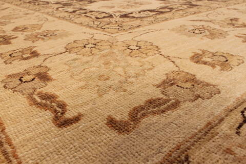 Pishavar Brown Hand Knotted 90 X 123  Area Rug 301-135882 Image 5