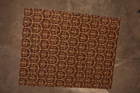 Pishavar Brown Hand Knotted 811 X 111  Area Rug 301-135883 Image 8