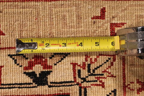 Pishavar Black Hand Knotted 811 X 118  Area Rug 301-135887 Image 7