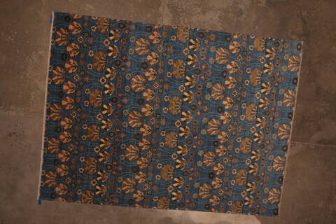 Pishavar Blue Hand Knotted 811 X 1111  Area Rug 301-135888 Image 7