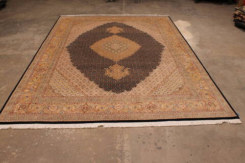 Mahi Black Hand Knotted 811 X 124  Area Rug 301-135889 Image 1