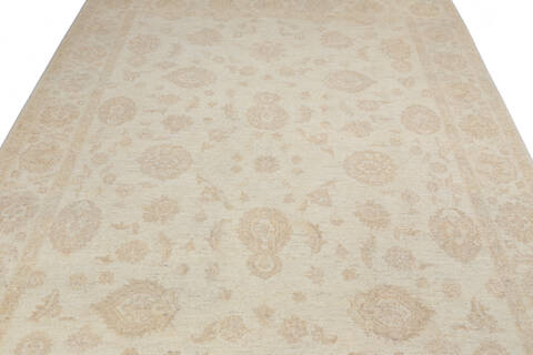 Chobi White Hand Knotted 67 X 102  Area Rug 700-135909 Image 3