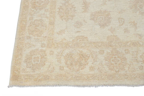 Chobi White Hand Knotted 67 X 102  Area Rug 700-135909 Image 4