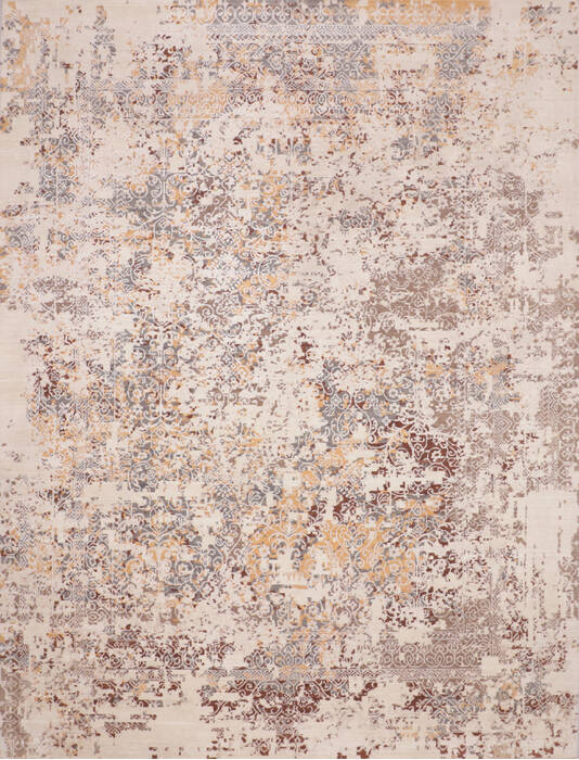 Jaipur Beige Hand Knotted 92 X 122  Area Rug 905-135923 Image 0