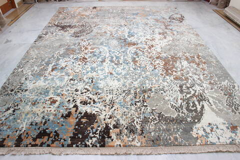 Jaipur Beige Hand Knotted 810 X 120  Area Rug 905-135936 Image 2