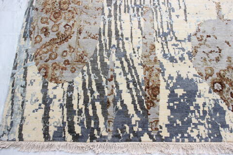 Jaipur Multicolor Hand Knotted 90 X 120  Area Rug 905-135937 Image 1