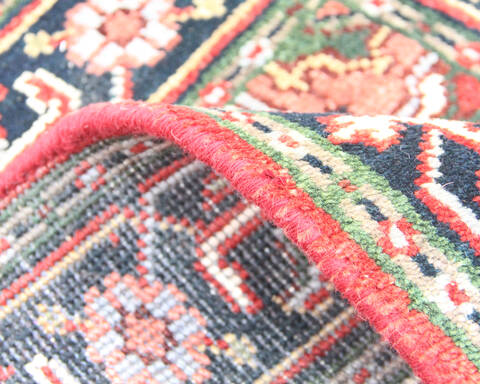Vintage Multicolor Hand Knotted 30 X 50  Area Rug 904-135962 Image 4