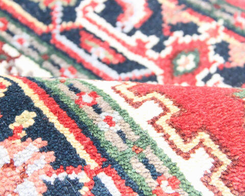 Vintage Multicolor Hand Knotted 30 X 50  Area Rug 904-135962 Image 5