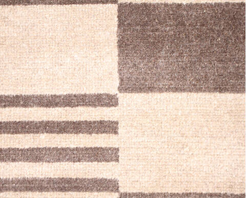 Modern Beige Hand Knotted 40 X 510  Area Rug 904-135968 Image 6