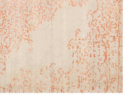 Overdyed Beige Hand Made 86 X 116  Area Rug 902-136013 Image 1