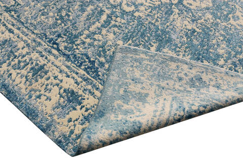 Tibetan Blue Hand Made 80 X 100  Area Rug 902-136038 Image 3
