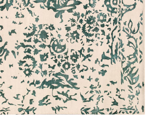 Overdyed Green Hand Made 66 X 99  Area Rug 902-136067 Image 1
