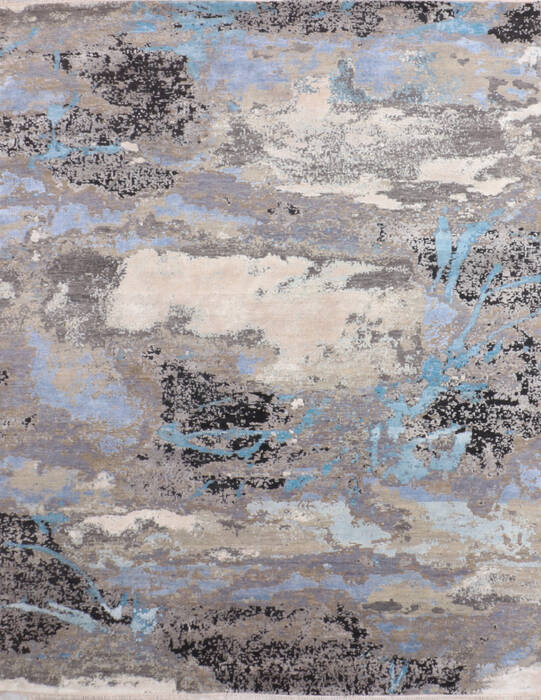 Jaipur Grey Hand Knotted 80 X 100  Area Rug 905-136095 Image 0
