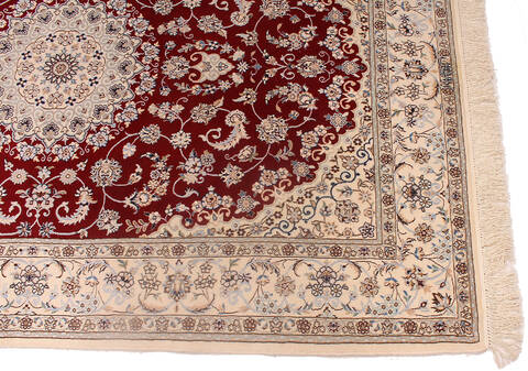 Nain White Hand Knotted 43 X 64  Area Rug 254-136204 Image 4