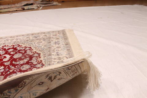 Nain White Hand Knotted 43 X 64  Area Rug 254-136204 Image 7