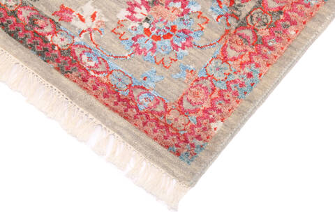 Modern Grey Hand Knotted 81 X 102  Area Rug 904-136270 Image 2