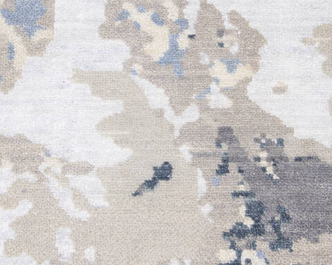 Modern Multicolor Hand Knotted 60 X 92  Area Rug 904-136305 Image 4