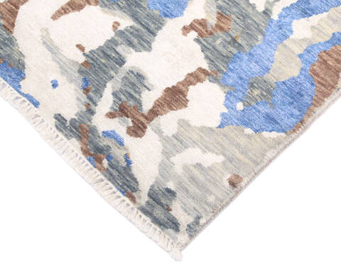 Modern Multicolor Hand Knotted 60 X 88  Area Rug 904-136310 Image 2