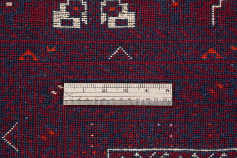 Kunduz Red Hand Knotted 52 X 711  Area Rug 700-136393 Image 7