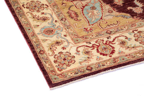 Chobi Brown Hand Knotted 57 X 84  Area Rug 700-136401 Image 4