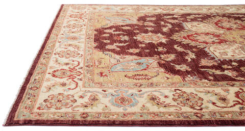Chobi Brown Hand Knotted 57 X 84  Area Rug 700-136401 Image 6