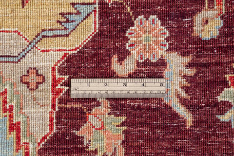 Chobi Brown Hand Knotted 57 X 84  Area Rug 700-136401 Image 8