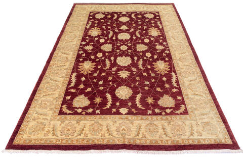 Chobi Red Hand Knotted 55 X 82  Area Rug 700-136408 Image 1