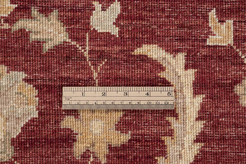 Chobi Red Hand Knotted 55 X 82  Area Rug 700-136408 Image 7