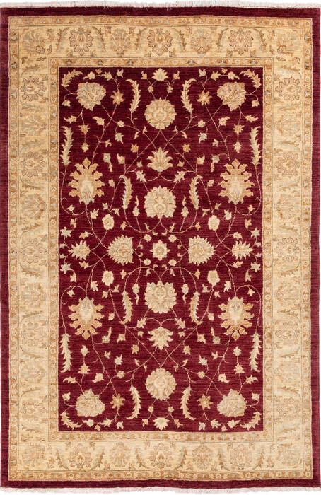 Chobi Red Hand Knotted 55 X 82  Area Rug 700-136408 Image 0