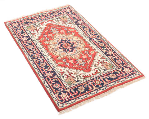 Heriz Multicolor Hand Knotted 30 X 50  Area Rug 904-136474 Image 1
