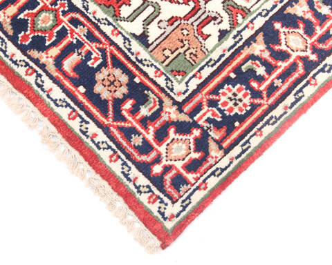 Heriz Multicolor Hand Knotted 30 X 50  Area Rug 904-136474 Image 2