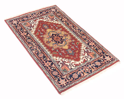 Heriz Multicolor Hand Knotted 30 X 50  Area Rug 904-136478 Image 1