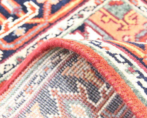 Heriz Multicolor Hand Knotted 30 X 50  Area Rug 904-136478 Image 4